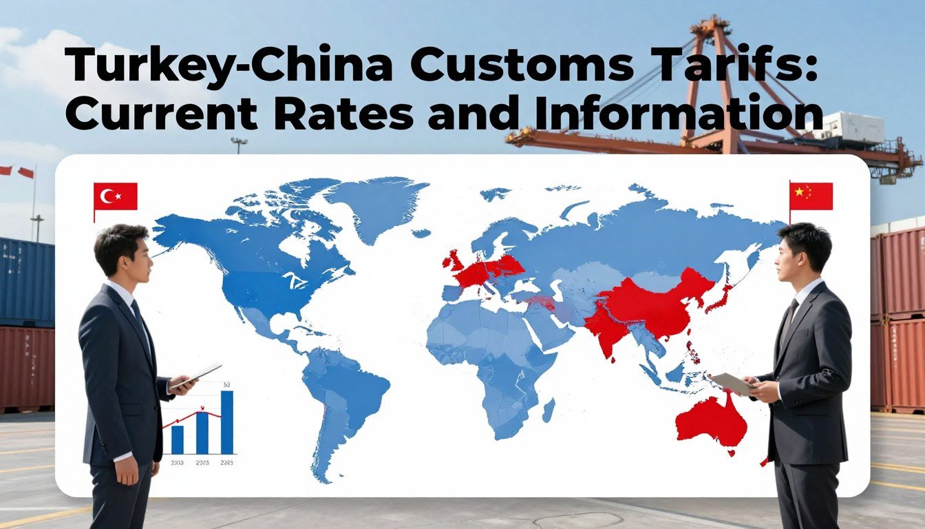 çin türkiye gümrüğü vergi oranları